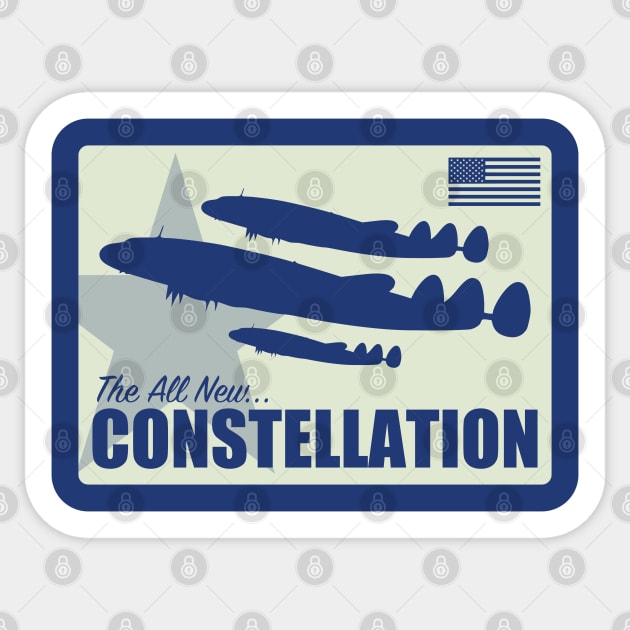 Constellation Airliner Sticker by TCP